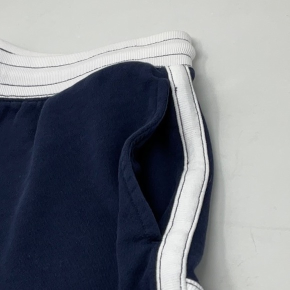 J Crew women’s elastic waist shorts, blue/white, size S - Picture 3 of 5